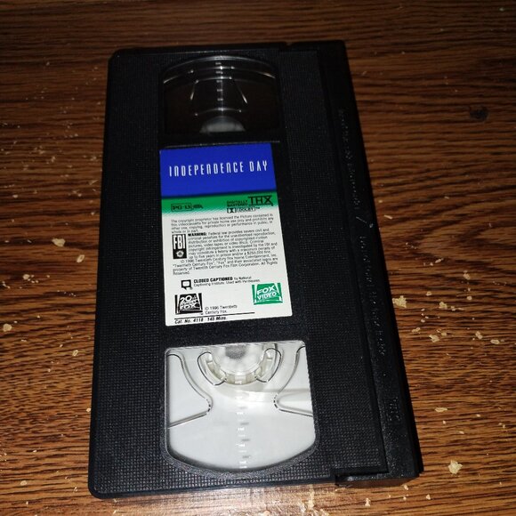 Independence Day (VHS, 1996) Will Smith Bill Pullman Jeff Goldblum - Picture 6 of 6